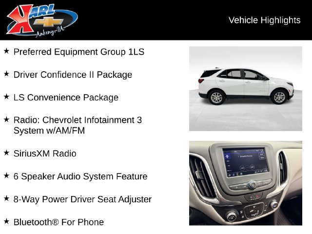 Certified 2022 Chevrolet Equinox LS w/ LS Convenience Package AWD/4WD image 2