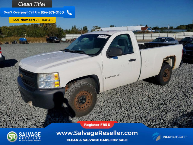 Used 2007 Chevrolet Silverado 1500 W/T