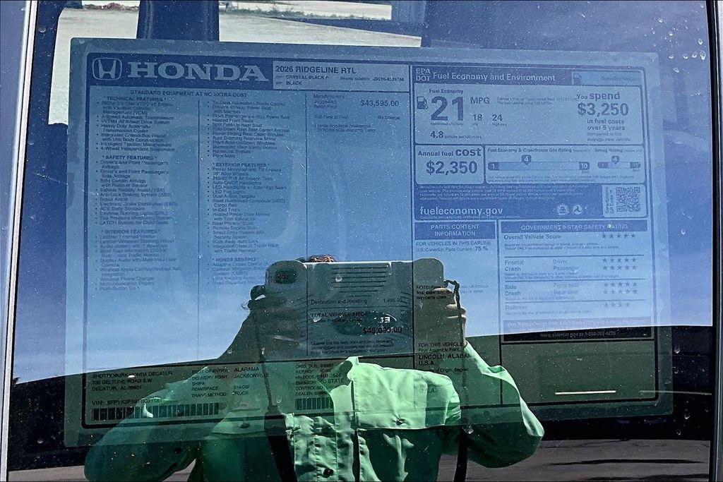 New 2026 Honda Ridgeline RTL image 13