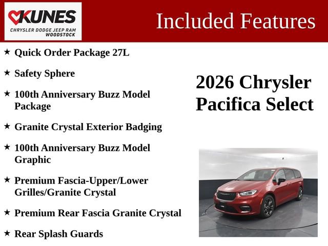 New 2026 Chrysler Pacifica Select FWD image 3