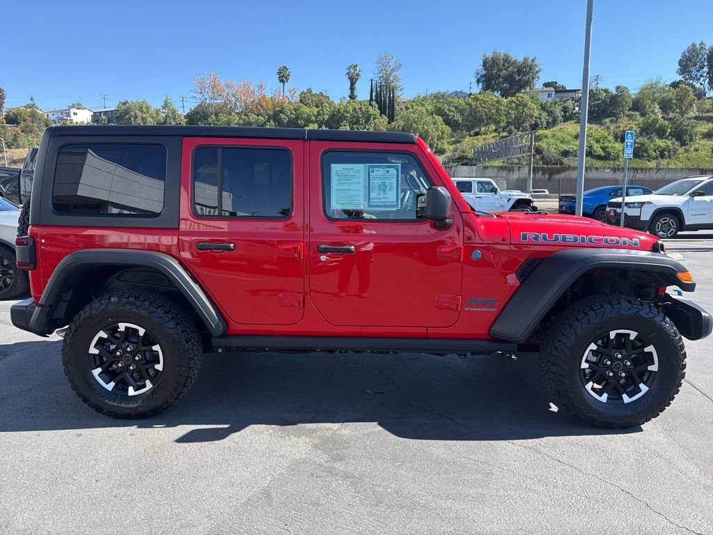 Certified 2025 Jeep Wrangler Unlimited Rubicon 4xe w/ Safety Group image 10