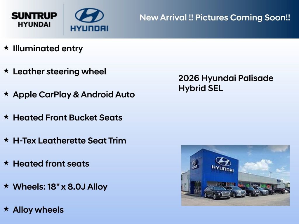 New 2026 Hyundai Palisade SEL w/ Tow & Go Package AWD/4WD image 3