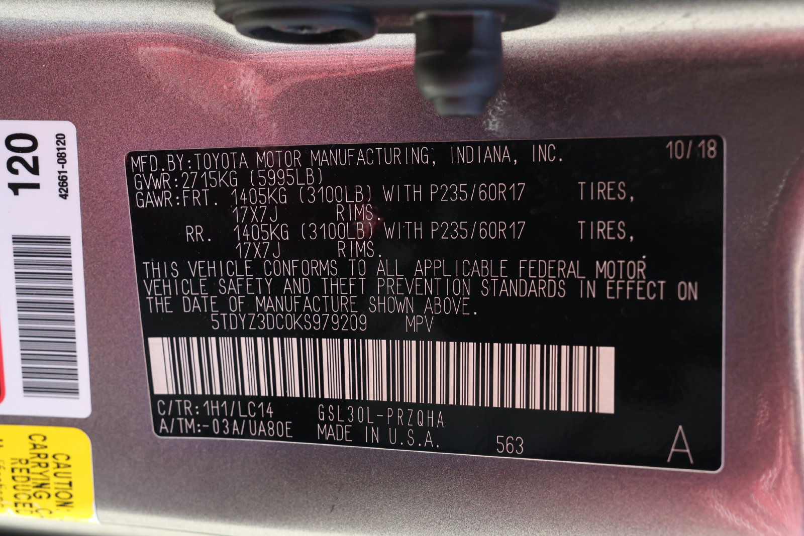 Used 2019 Toyota Sienna XLE FWD image 37