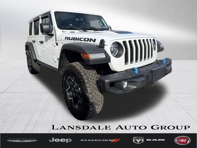 Certified 2023 Jeep Wrangler Unlimited Rubicon 4xe w/ Steel Bumper Group AWD/4WD image 1