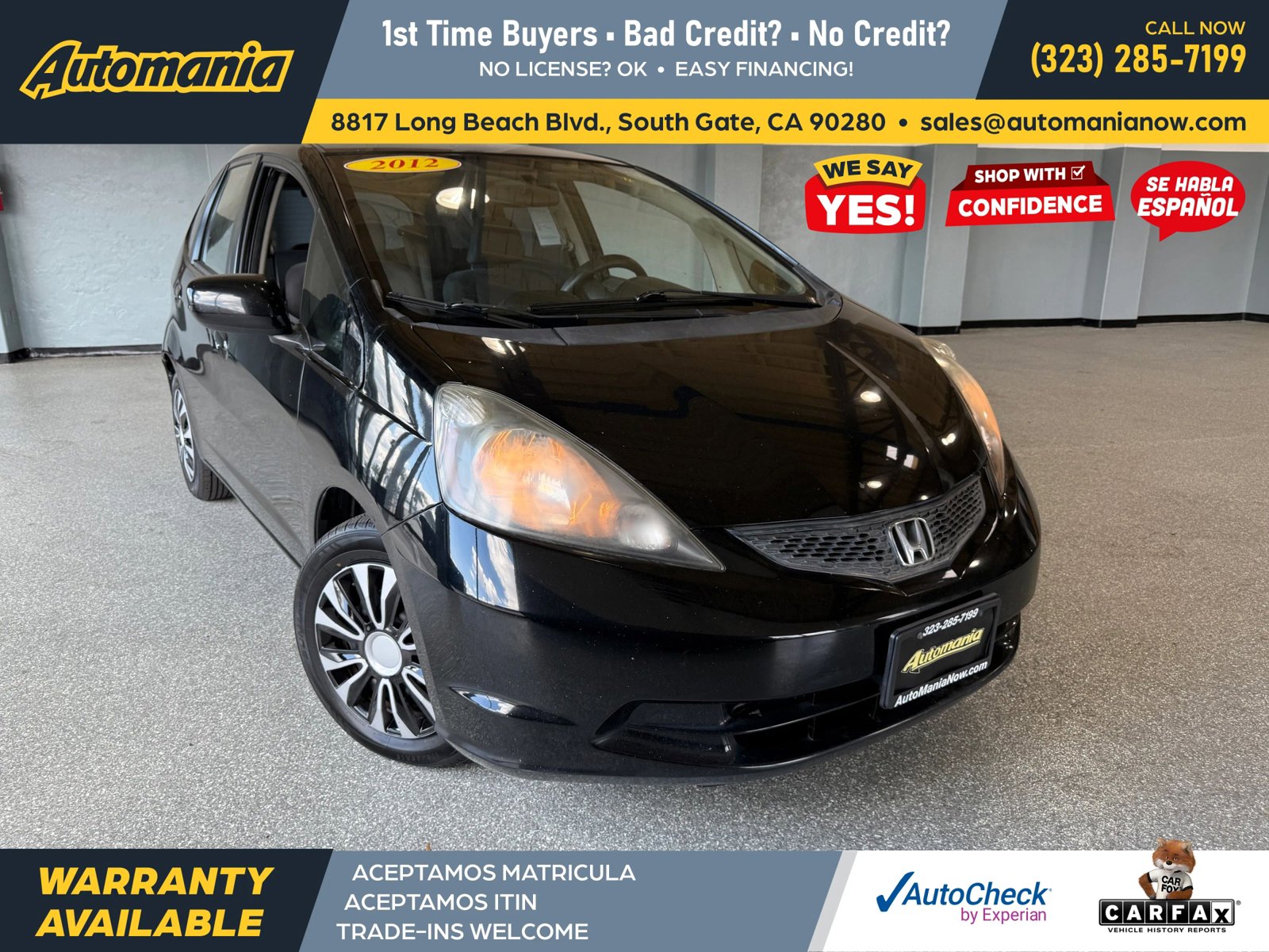 Used 2012 Honda Fit