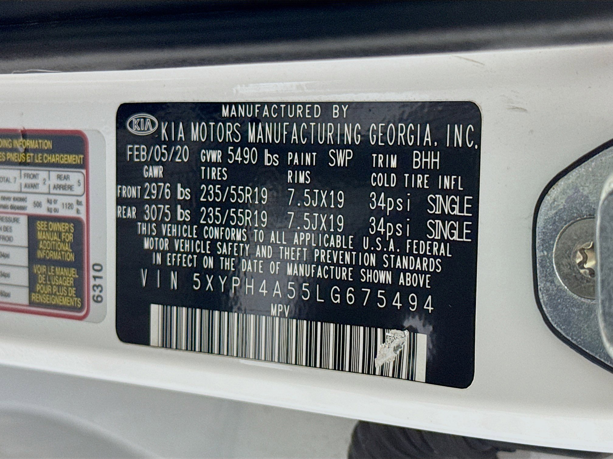 Used 2020 Kia Sorento EX FWD image 39