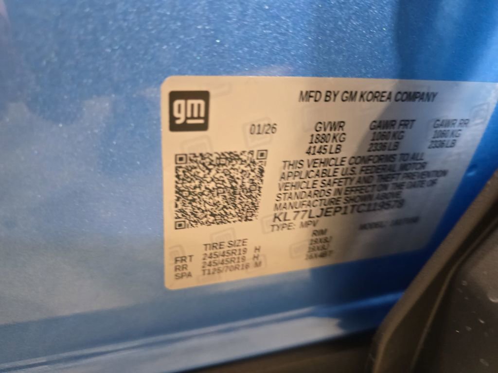 New 2026 Chevrolet Trax RS w/ Sunroof Package image 35