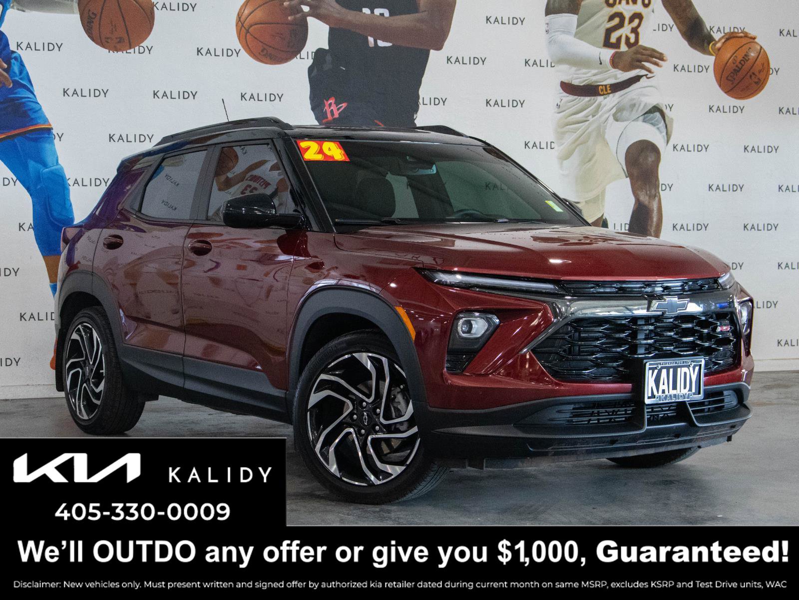 Used 2024 Chevrolet TrailBlazer RS w/ Convenience Package