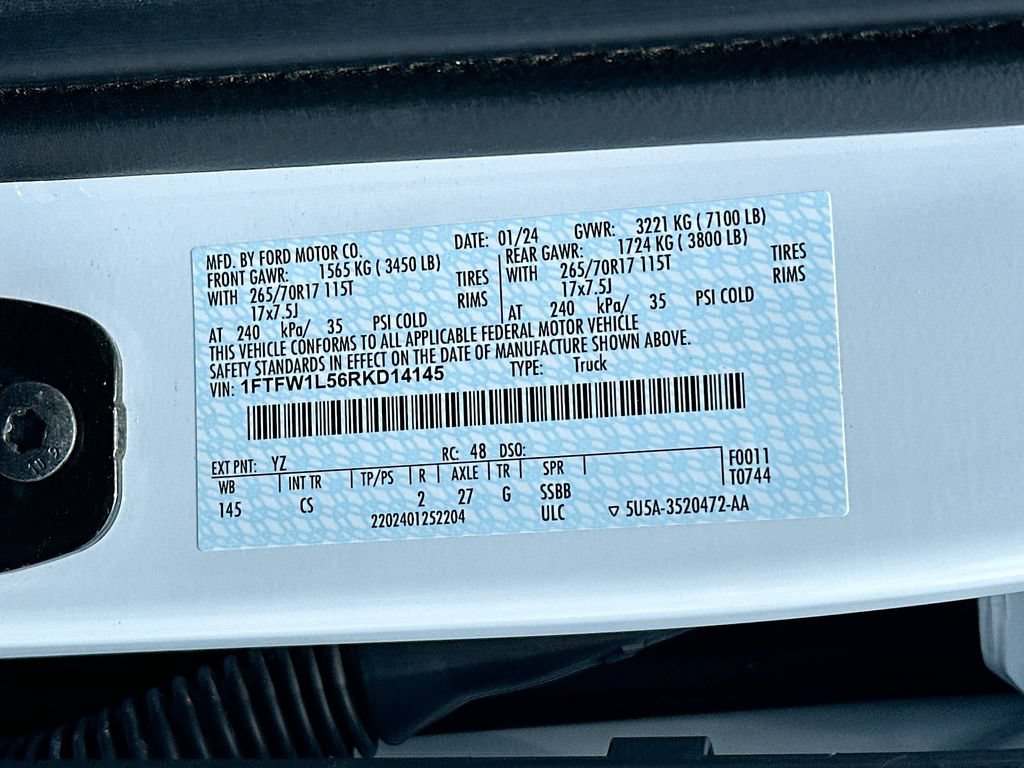 Certified 2024 Ford F150 XL AWD/4WD image 27