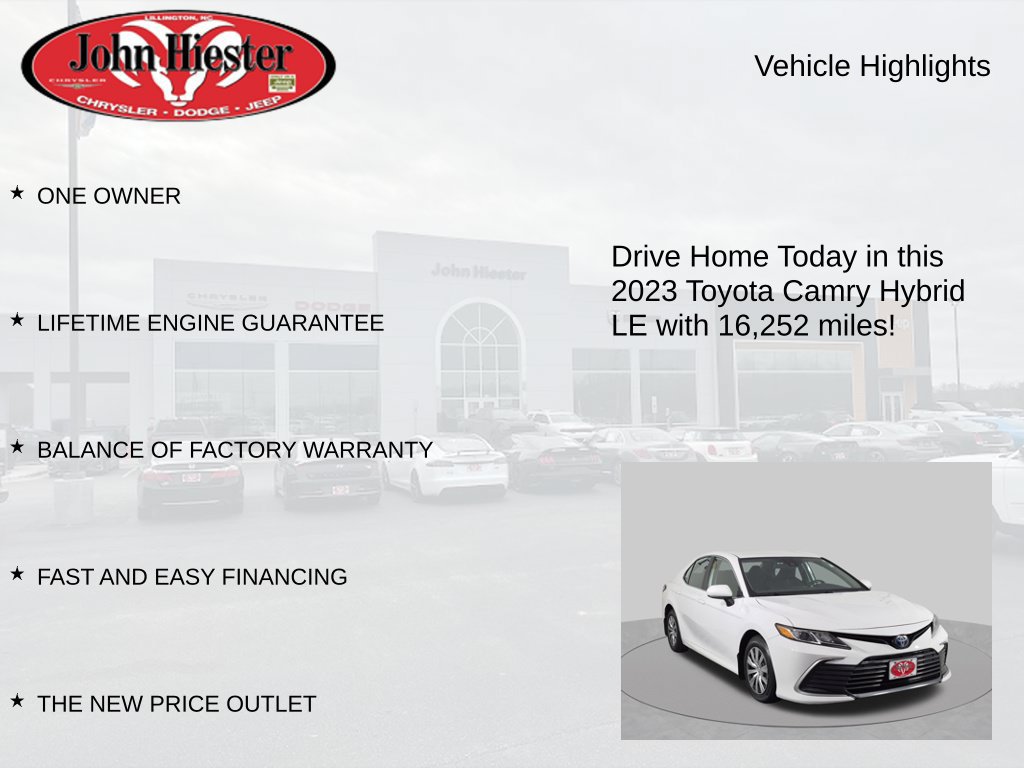 Used 2023 Toyota Camry LE FWD image 5