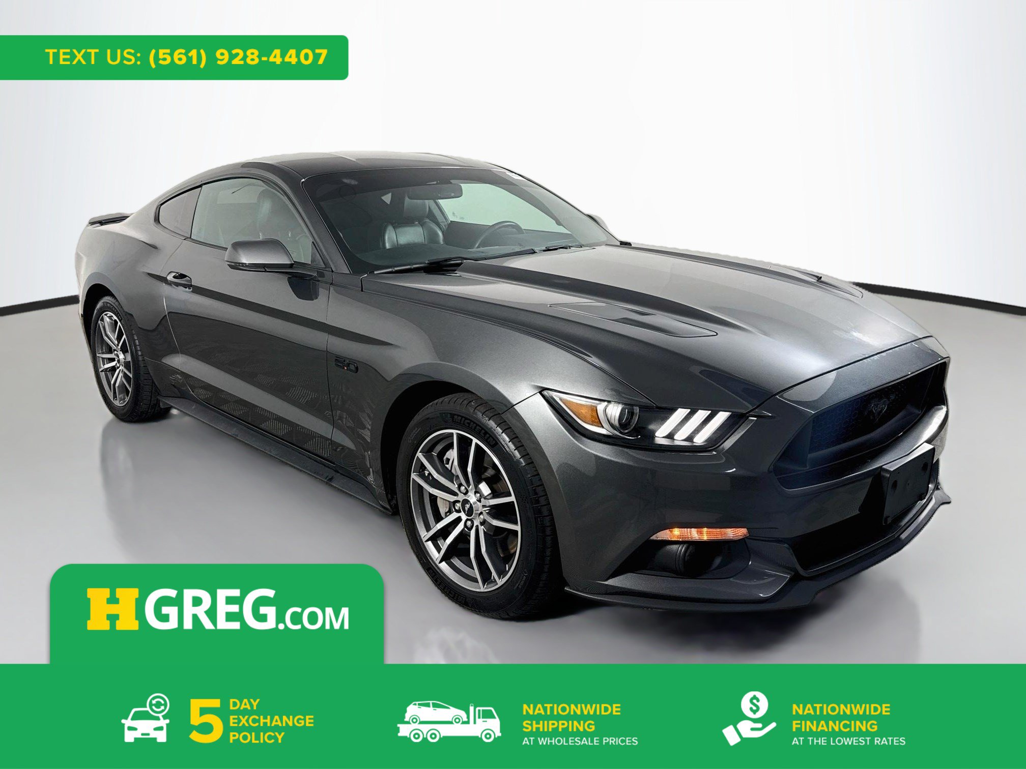 Used 2016 Ford Mustang GT Premium w/ Enhanced Security Package RWD image 1