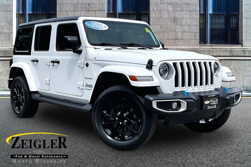Used 2023 Jeep Wrangler Unlimited Sahara AWD/4WD video 1