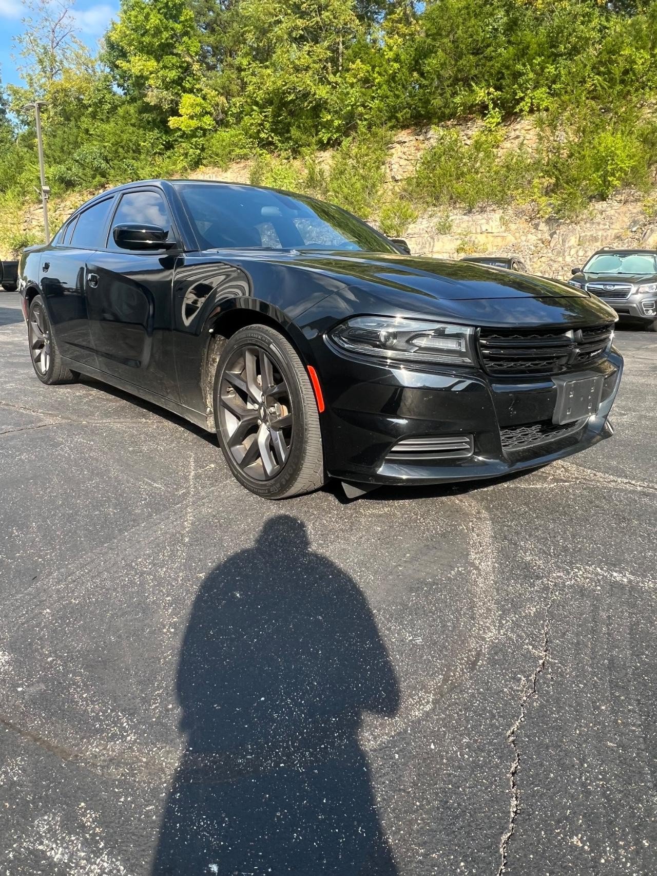 Used 2021 Dodge Charger SXT w/ Blacktop Package RWD image 2
