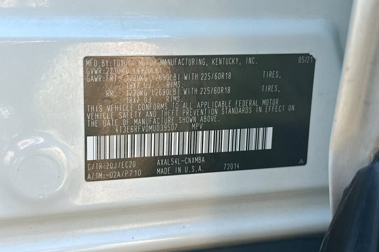 Used 2021 Toyota RAV4 XSE AWD/4WD image 33