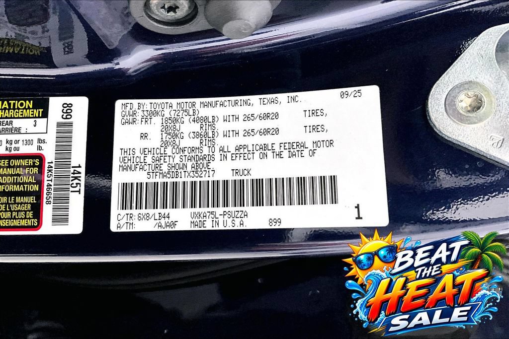 Used 2026 Toyota Tundra 1794 Edition AWD/4WD image 42
