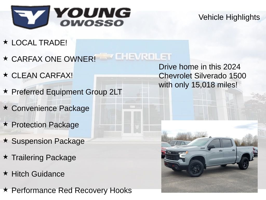 Used 2024 Chevrolet Silverado 1500 LT Trail Boss w/ Protection Package image 7