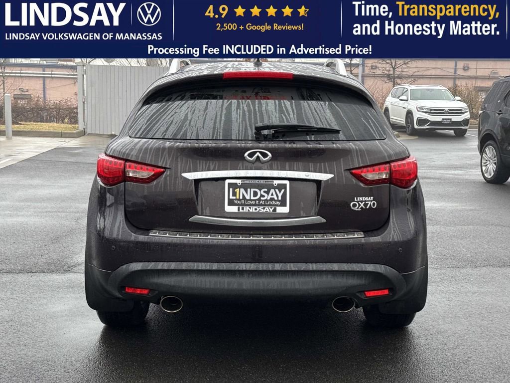 Used 2017 INFINITI QX70 AWD w/ Premium Package image 4
