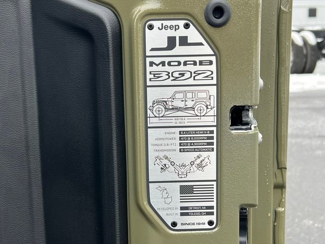 New 2026 Jeep Wrangler Unlimited Rubicon 392 image 52
