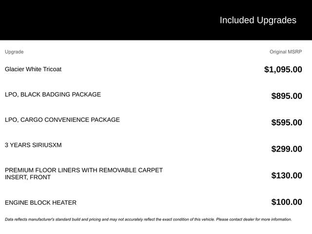 New 2026 GMC Sierra 1500 Denali Ultimate w/ LPO, Black Badging Package image 11