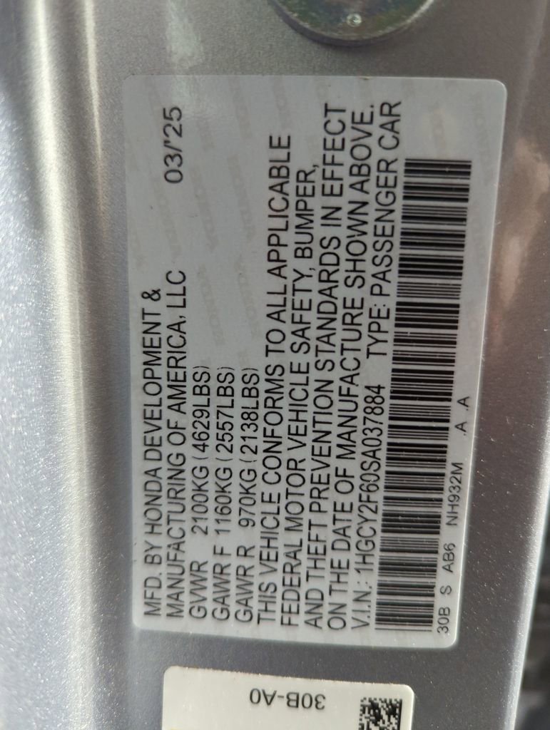 Certified 2025 Honda Accord EX-L image 25