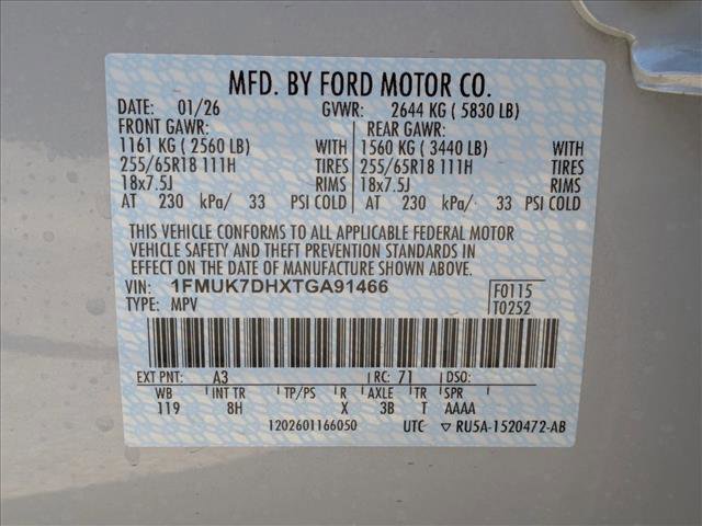 New 2026 Ford Explorer Active image 18