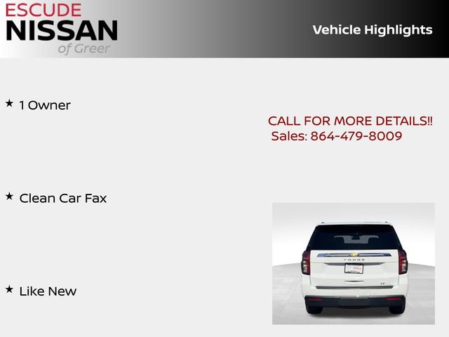 Used 2024 Chevrolet Tahoe LT image 5