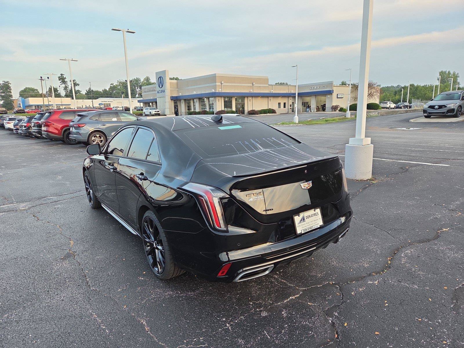Used 2023 Cadillac CT4 Sport w/ LPO, ONYX Package AWD/4WD image 27