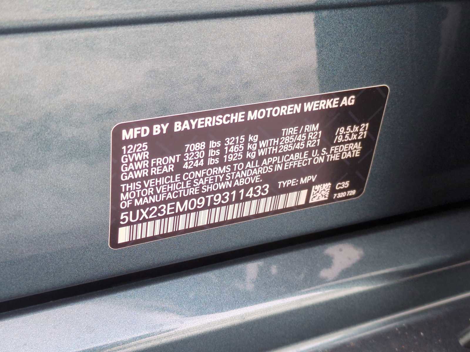 New 2026 BMW X7 xDrive40i image 38