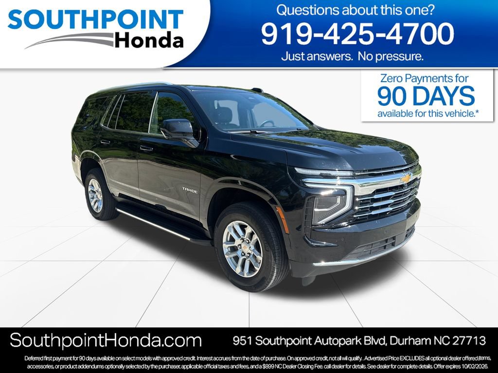 Used 2025 Chevrolet Tahoe LT
