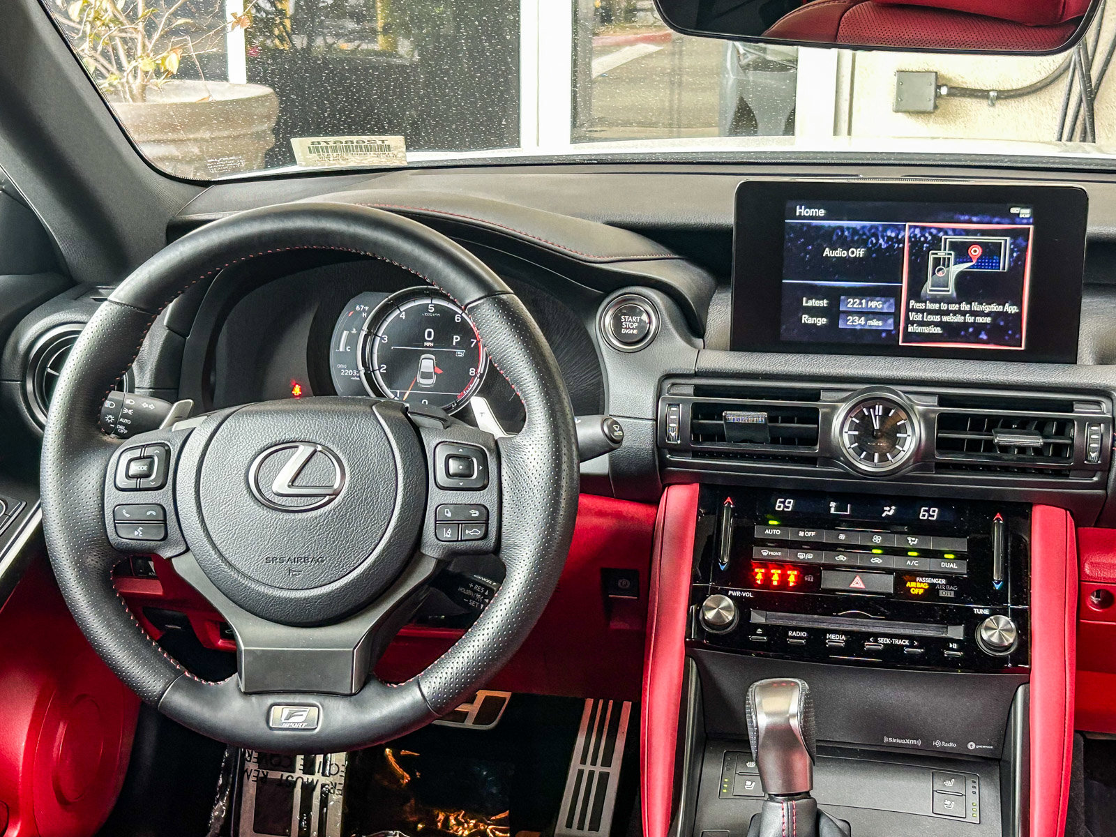 Used 2023 Lexus IS 350 F Sport w/ Accessory Package 2 RWD image 12