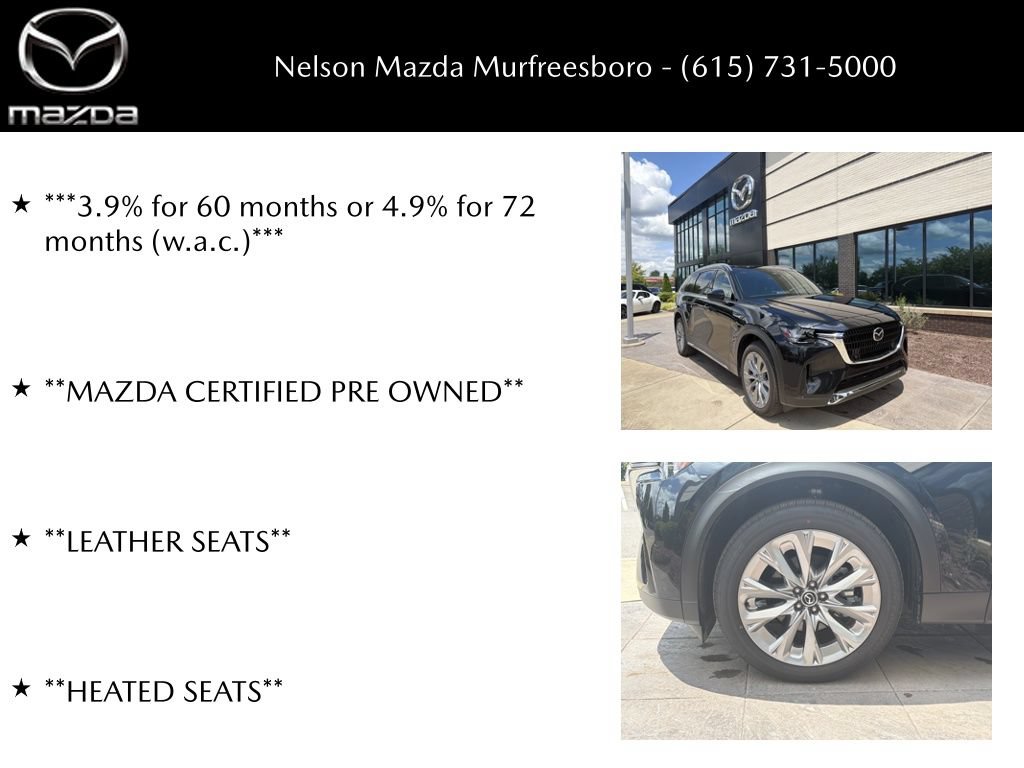Certified 2026 MAZDA CX-90 3.3 Turbo w/ Premium Plus Pkg AWD/4WD image 34