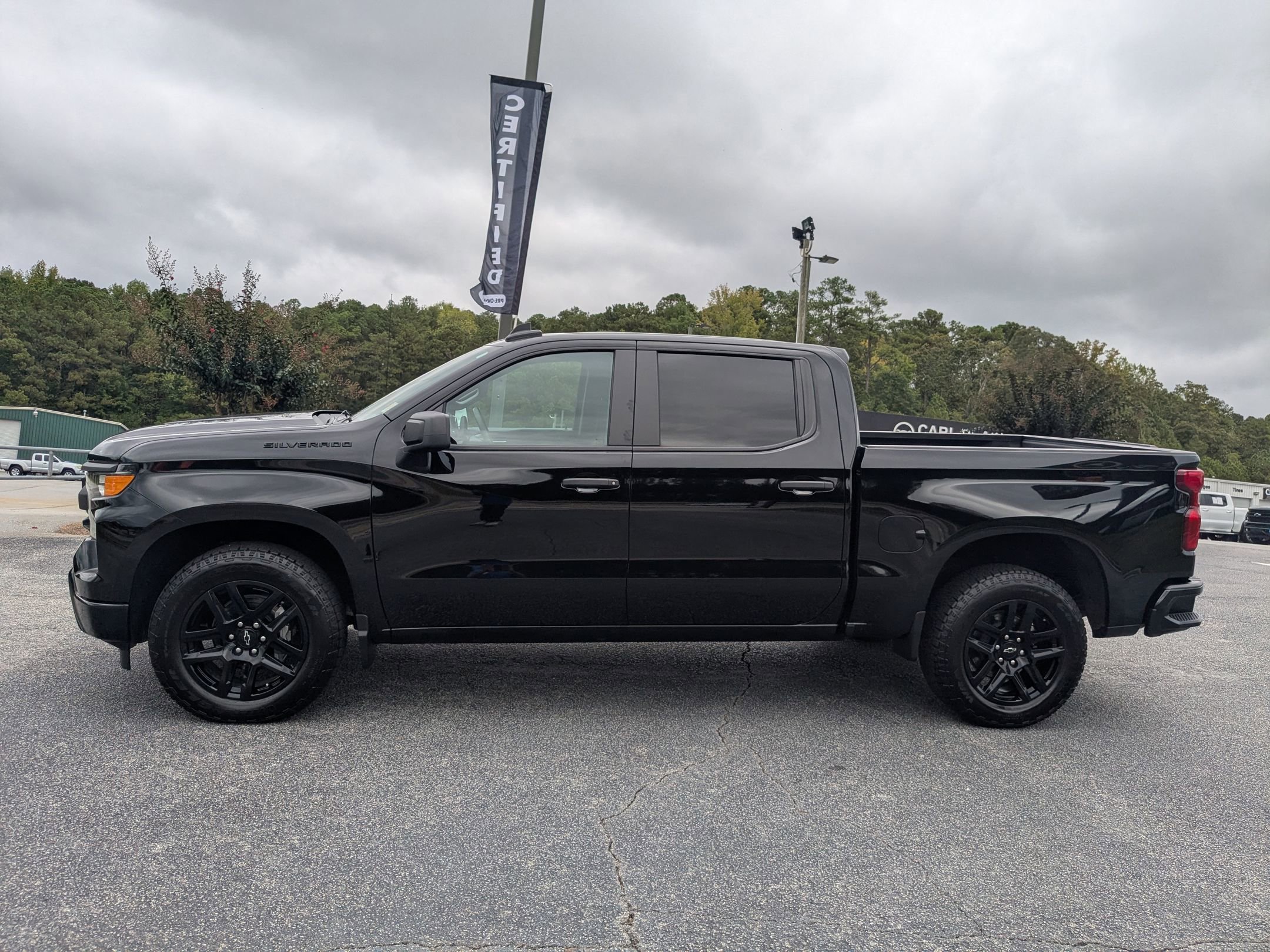 Used 2024 Chevrolet Silverado 1500 Custom w/ Turbomax Blackout Package image 8
