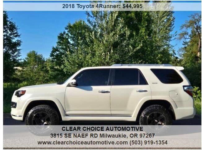 Used 2018 Toyota 4Runner Limited image 4