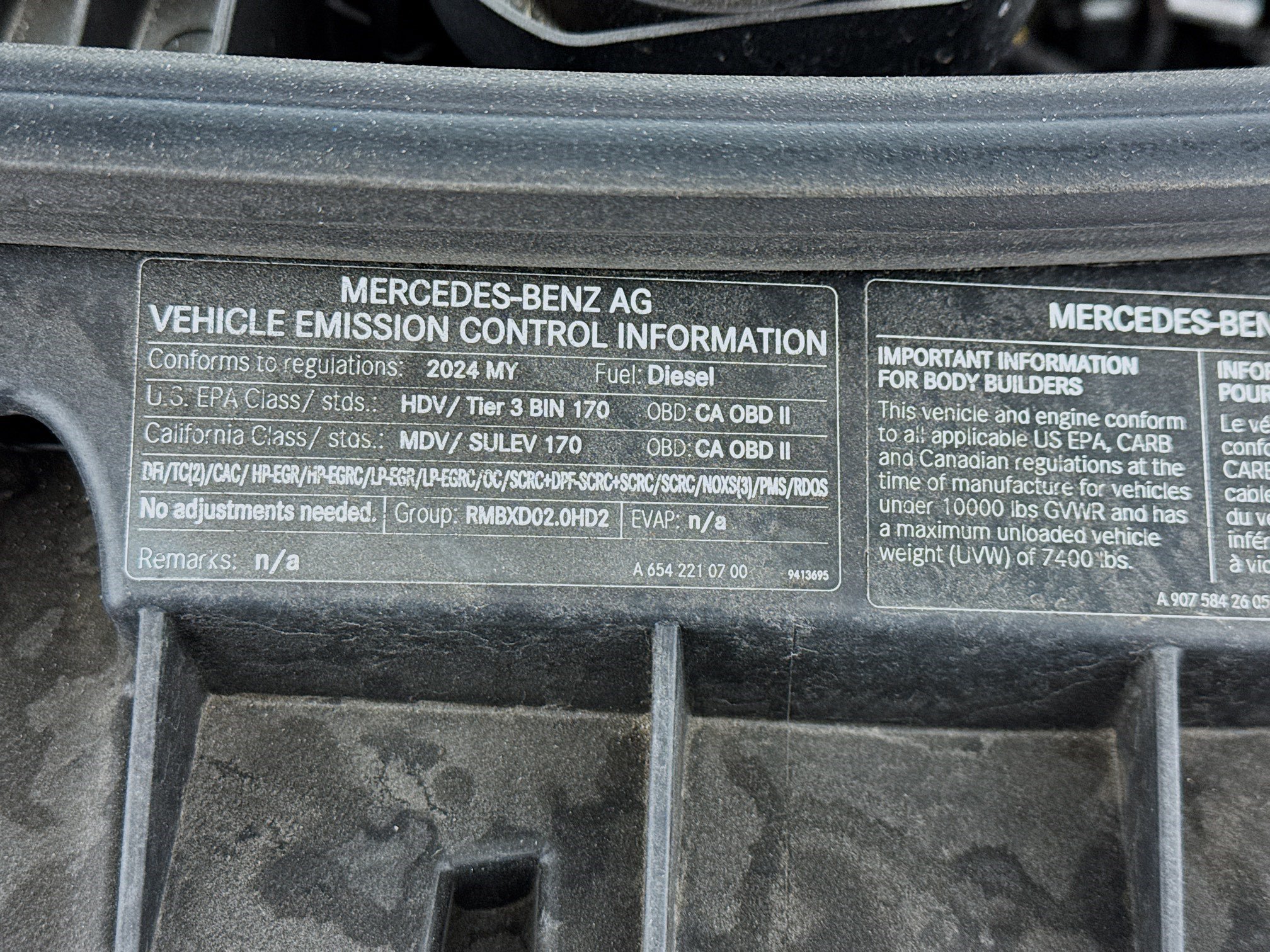 Used 2024 Mercedes-Benz Sprinter 2500 image 20