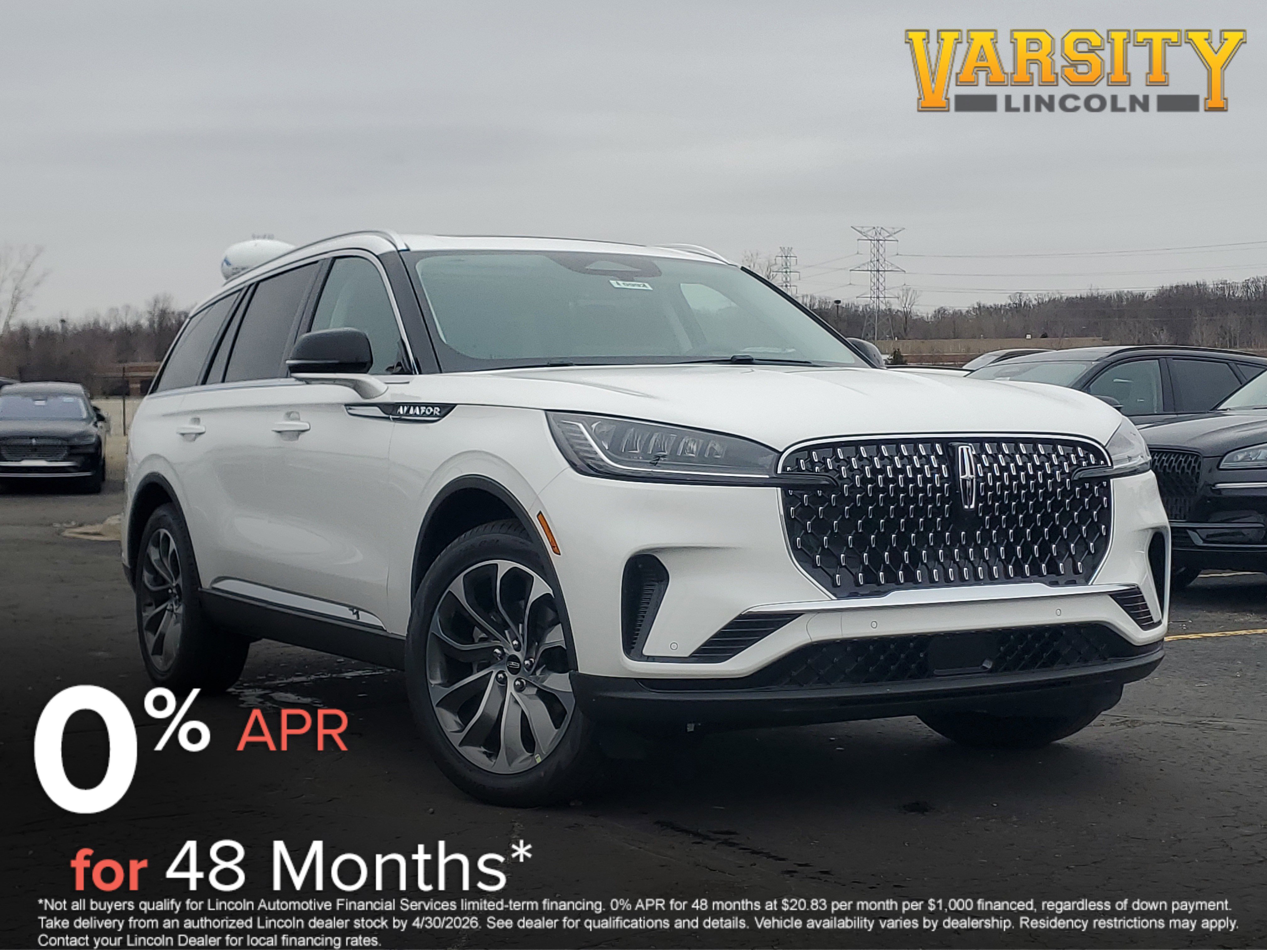 New 2026 Lincoln Aviator AWD
