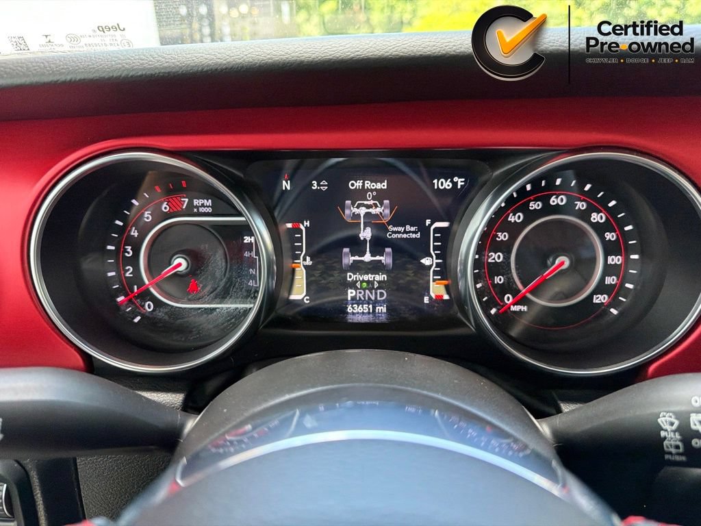 Certified 2022 Jeep Wrangler Unlimited Rubicon w/ Dual Top Group AWD/4WD image 49