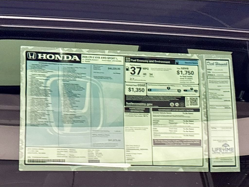 New 2026 Honda CR-V Sport-L image 24