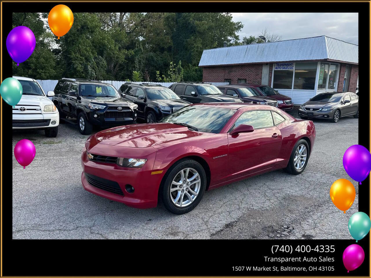 Used 2015 Chevrolet Camaro LS image 1