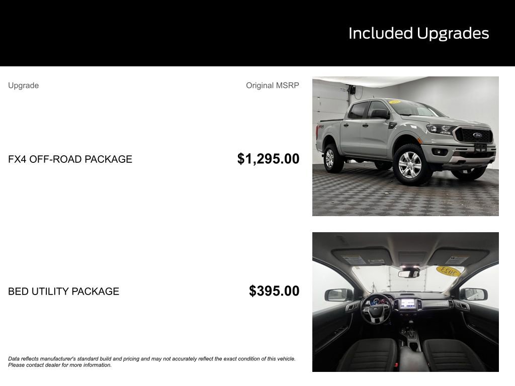 Certified 2023 Ford Ranger XLT w/ FX4 Off-Road Package image 3