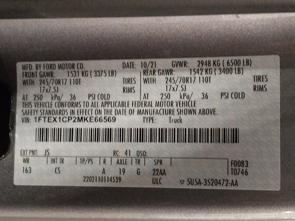 Used 2021 Ford F150 XL w/ Equipment Group 101A High image 33