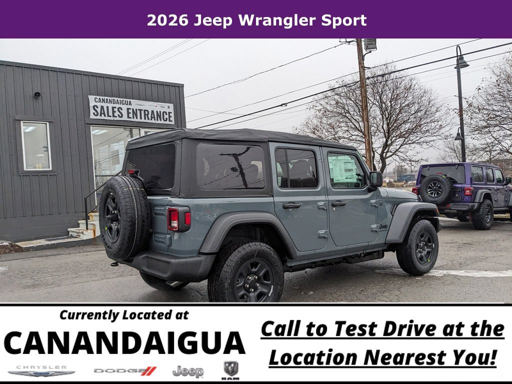 New 2026 Jeep Wrangler Unlimited Sport AWD/4WD image 10