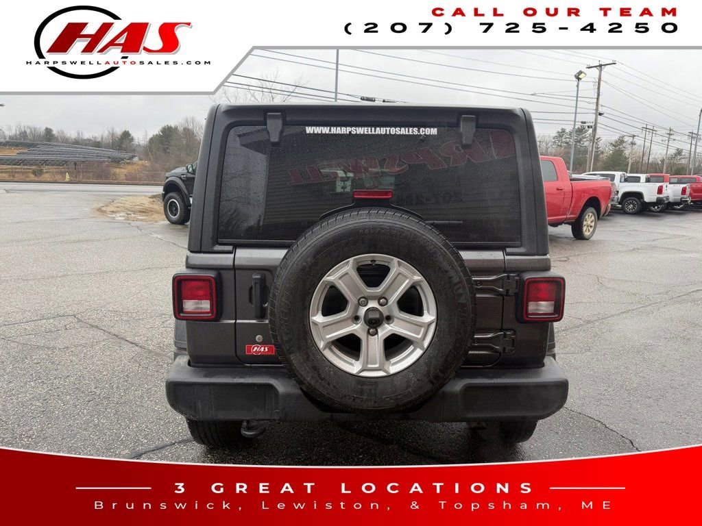 Used 2019 Jeep Wrangler Unlimited Sport S AWD/4WD image 6
