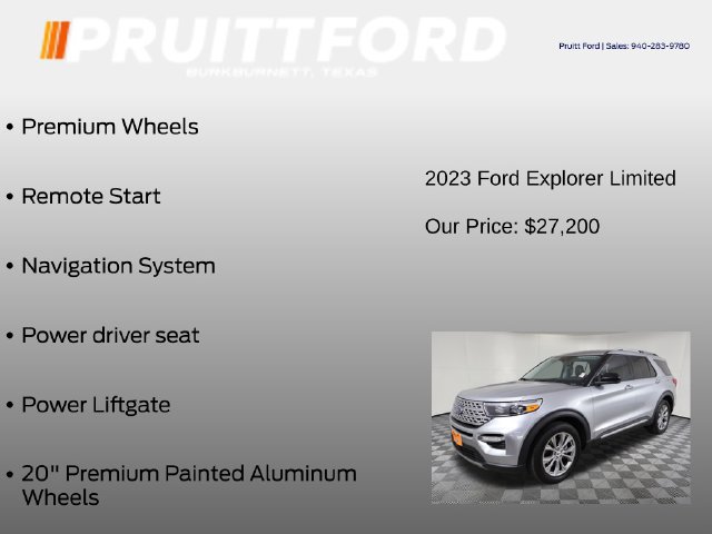 Used 2023 Ford Explorer Limited RWD image 13