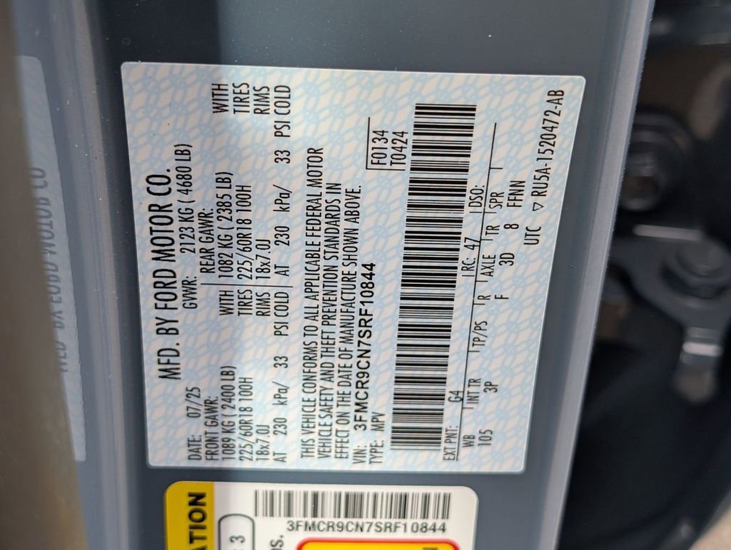 New 2025 Ford Bronco Sport Outer Banks w/ Outer Banks Tech Package+ image 52