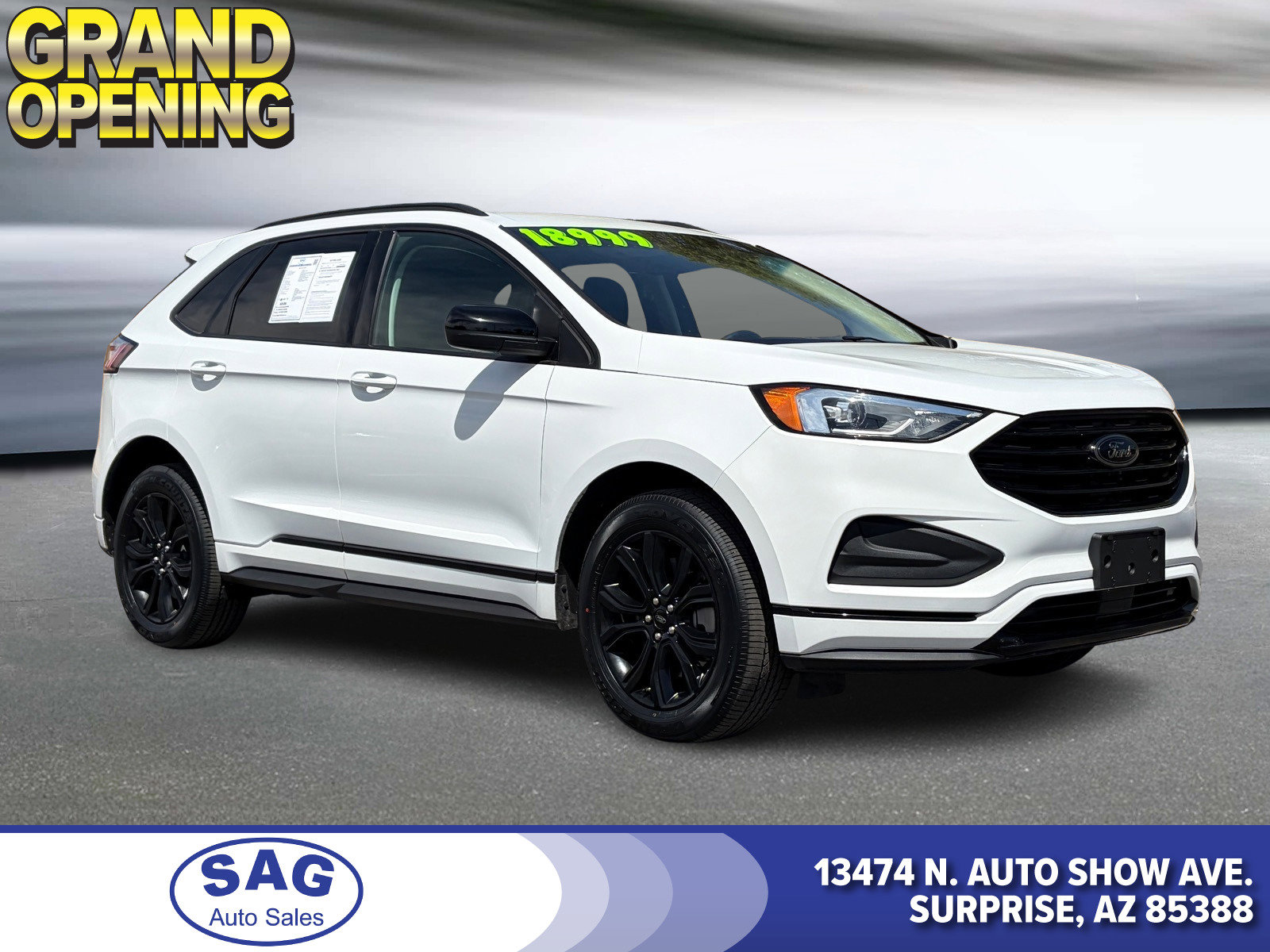 Used 2022 Ford Edge SE w/ Black Appearance Package