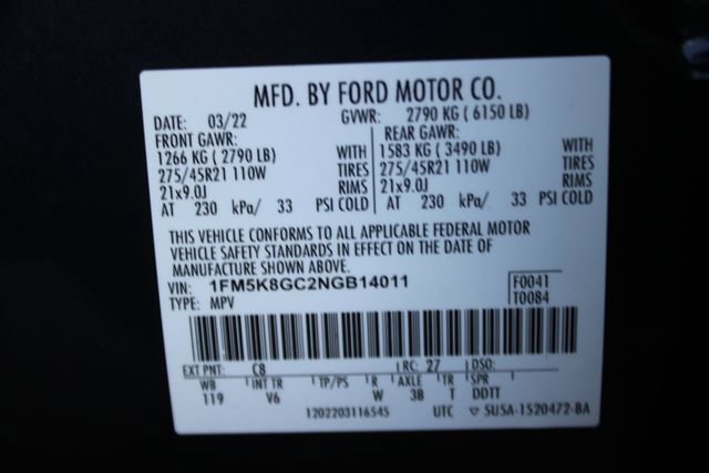 Used 2022 Ford Explorer ST w/ ST Street Pack AWD/4WD image 39