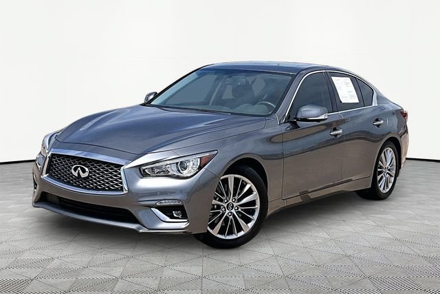 Used 2023 INFINITI Q50 Luxe w/ Cargo Package RWD image 1