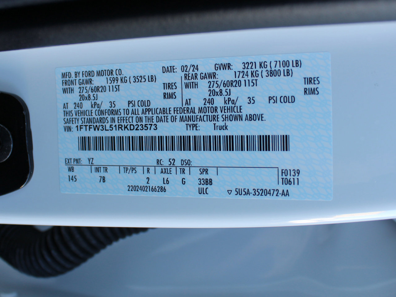 Used 2024 Ford F150 XLT w/ Equipment Group 302A MID image 48