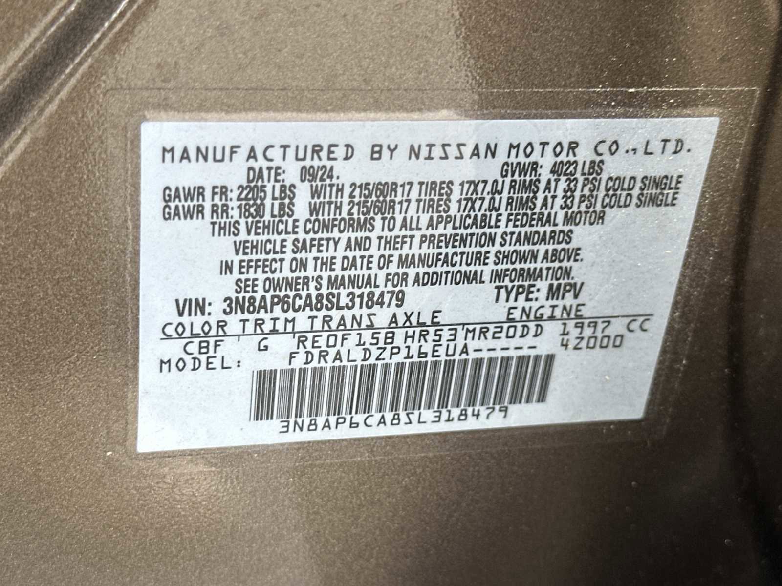 Used 2025 Nissan Kicks SV FWD image 25