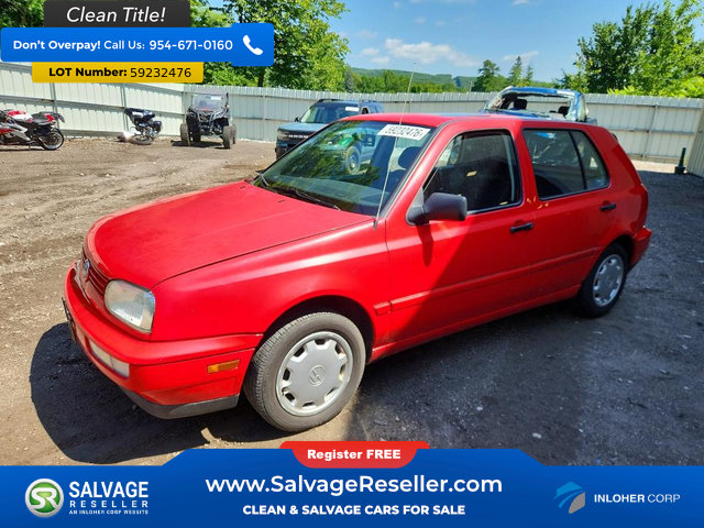 Used 1996 Volkswagen Golf GL FWD image 1